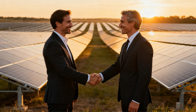 Four steps to  become an electricity  producer